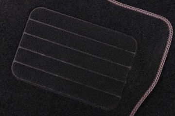 Углеродные коврики черный 7 -мм велюр