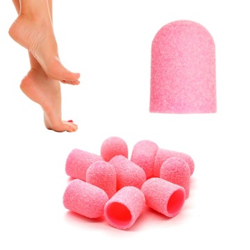 KAPTURKI ŚCIERNE DO PEDICURE NAKŁADKI 13mm #80 x10 Prima Derma