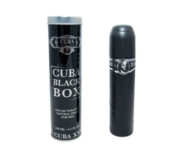 MĘSKIE PERFUMY CUBA BLACK BOX XXL 130ML. CUBA PARIS*CUBA ORYGINAL