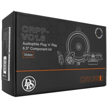 АВТОМОБИЛЬНЫЕ КОЛОНКИ DLS CRPP-1.6 АУДИОСИСТЕМА 100W 165MM ДВУХПОЛОСНЫЕ