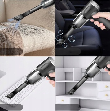 РУЧНОЙ МОЩНЫЙ БЕСПРОВОДНОЙ АВТОМОБИЛЬНЫЙ ПЫЛЕСОС ДЛЯ ДОМА В АВТОМОБИЛЬНОМ ВОЗДУХОДУВКЕ 2в1