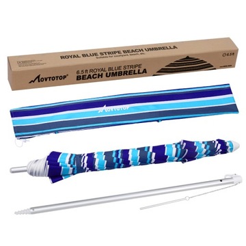 ПЛЯЖНЫЕ ЗОНТЫ СОЛНЕЧНЫЕ ЗОНТЫ ДЛЯ ПЕСКА С СИНИМИ ПОЛОСАМИ
