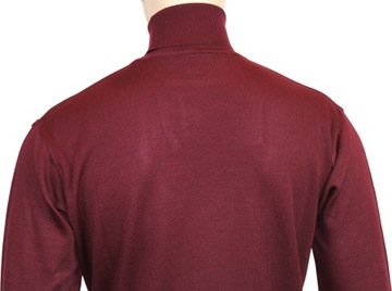 SWETER MĘSKI GOLF Kolor Bordo roz XXL