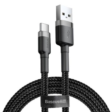 Нейлоновый кабель Baseus USB TYPE C USB-C 2A, 3M