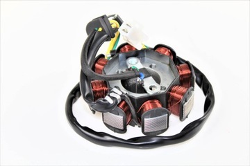 Iskrownik alternator stator 8 cewek stojan Power Force Honda CBF 125 09-14