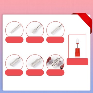 Мини-фрезерный станок для ногтей, маникюрный набор, 15000 об/мин