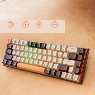 K633CGO-RGB Механическая игровая клавиатура Ryze