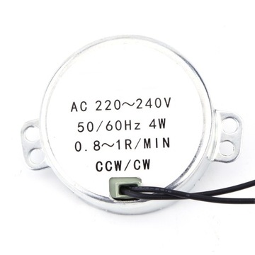 SILNIK OBROTOWY WYSOKI MOTOREDUKTOR 0.8-1RPM