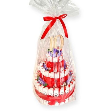 Подарочный набор Kinder Cake, подарок на день рождения ребенка 3, 4, 5, 6, 7, 8, 9, 10, 11