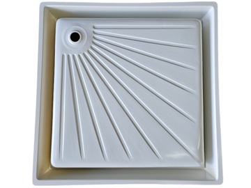 Душевой поддон для прицепа-домика 600 x 600 мм ABS L. Risse Turismus Магазин в Польше