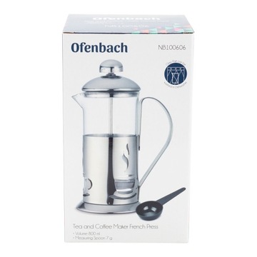 ЗАВАРОЧНИК, СТЕКЛЯННЫЙ ГРАФИН, для ЧАЯ, КОФЕ, ТРАВ, Френч Пресс