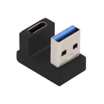 РАЗЪЕМ УГЛА 180 ГРАДУСОВ USB A USB C