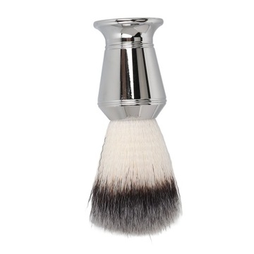 Щетка для мыла бороды. Ручка из нержавеющей стали.