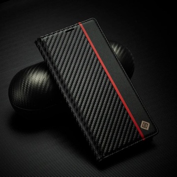 Etui Carbon Fiber Wallet do Xiaomi 13T / 13T Pro