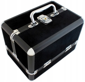 KUFEREK WALIZKA ORGANIZER NA KOSMETYKI ETUI KOSMETYCZKA DAMSKA DUŻA CA4R