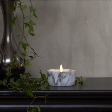 Шведская светодиодная свеча MARBLE