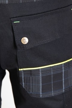 МУЖСКИЕ РАБОЧИЕ БРЮКИ-КОМБИНЕЗОНЫ СТРЕЙЧ DIAMANT 54