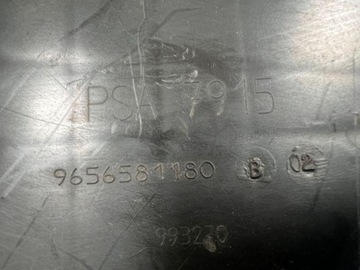 9656581180 POUZDRO FILTRU VZDUCHU 1.6 HDI 66 2006 PEUGEOT 307 BREAK (3E)
