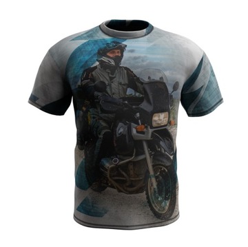 Koszulka termoaktywna Tshirt motocykl BMW R1100 GS