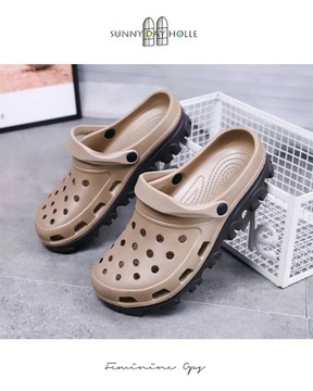 2023 Men Clogs Sandals Outdoor Casual Shoes EVA Li