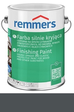 Remmers Kryjąca farba drewna 0,75L Antracytowy
