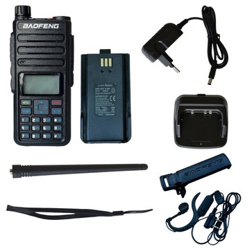 Рация Baofeng BF-H6 10 Вт, 2200 мАч — питание, сканер, PMR446, USB бесплатно