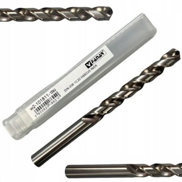 Wiertło kobaltowe 7,8 mm INOX HSSCCo5 Fanar POLSKA