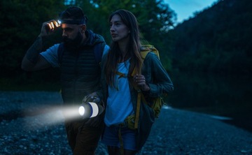 LAMPA TURYSTYCZNA LED BIWAKOWA POD NAMIOT RĘCZNA LATARKA