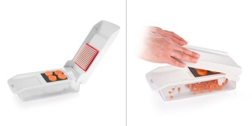 Ручная терка для овощей из нержавеющей стали.