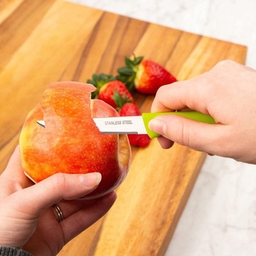 НОЖ КУХОННЫЙ ДЛЯ ОВОЩЕЙ, ГЛАДКИЙ, 6 шт.