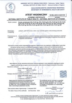 Вентиляционный канал SOL-FLEX 90 мм 40 м серебро серебро