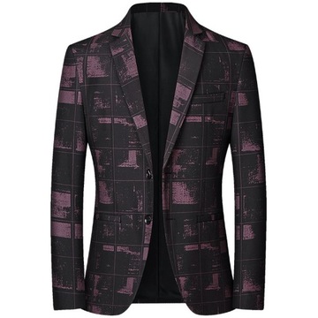 Garnitur męski Luxury Men Blazer Hombre Informal E