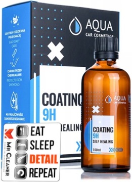 AQUA COATING 9H - Прочное керамическое покрытие 30 мл