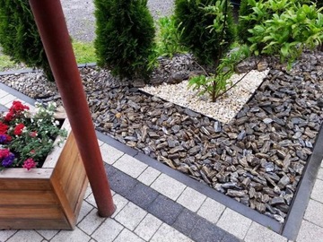 Гнейсовая каменная кора Garden, большая сумка 1-3 см тонны