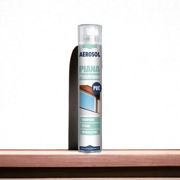 Pistolet pianka niskoprężna pistoletowa 750ml czyścik do piany ZESTAW