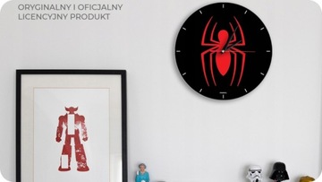 Матовые настенные часы Marvel Spiderman 005