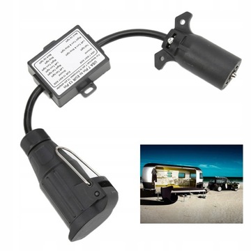 ADAPTER PRZEJŚCIÓWKA PRZYCZEPY 7PIN NA 13PIN
