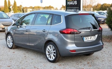 Opel Zafira C Tourer Facelifting 1.4 Turbo 140KM 2018 Opel Zafira Grzane FoteleKierownica, Tempomat, Multifunkcja, Alu, Czujniki, zdjęcie 5
