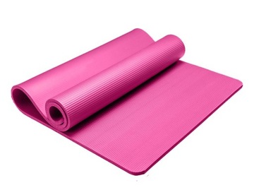 КОВРИК ДЛЯ ФИТНЕС-ЙОГИ - STAR THICK PINK GYMNASTIC 183x61x0,8
