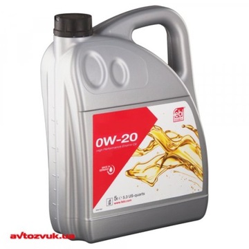 OLEJ 0W20 5L VW SKODA AUDI 508/509