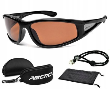 ARCTICA OKULARY NIETONĄCE S-69I POLARYZACJA PŁYWAJĄCE SPORTOWE GRATIS ETUI