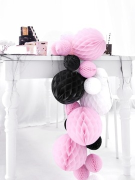 Шар из папиросной бумаги, белый, 20 см.