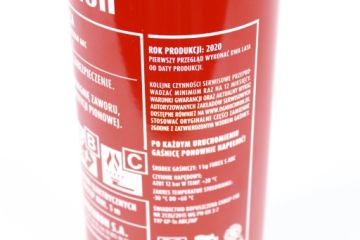 АВТОМОБИЛЬНЫЙ ОГНЕТУШИТЕЛЬ ПОРОШКОВЫЙ, 1кг, С РУЧКОЙ