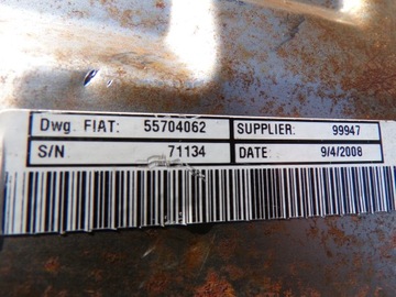 FIAT GRANDE PUNTO SERVO  ELEKTRICKÉ SLOUPEC 55704062 ORIGINÁLNÍ EURO