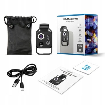 APEXEL MS002 200X Объектив для телефонного микроскопа