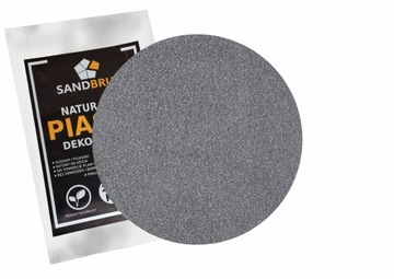 Suchy Piasek Bazaltowy Grafit Posadzka Żywiczna 0-0,5mm 20 KG SandBruk