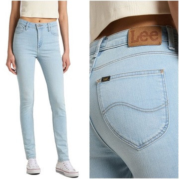 LEE SCARLETT HIGH DAMSKIE SPODNIE JEANSOWE W29 L31