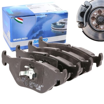 KLOCKI HAMULCOWE TYŁ KPL 4X VW BMW SERIA 3 E36 E46 Z1 SAAB 9-5 OEM ATE