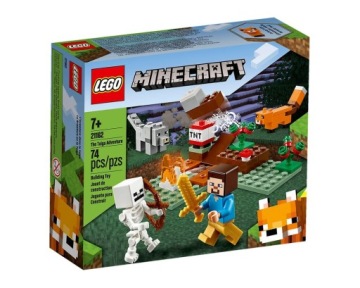 LEGO Minecraft 21162 Przygoda w tajdze NOWY