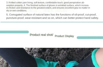 GY Садовые перчатки, устойчивые к ударам, водонепроницаемые